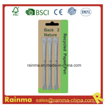 White Paper Recycled Ball Pen for Logo Pen